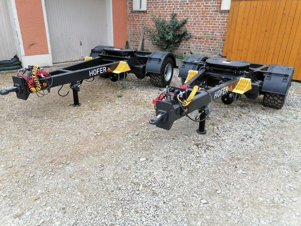 Dollyachse des Typs Hofer Dolly 12 Tonnen Basic-Line !! NEU !! Luftfederung - 40 km/h – 60 km/h - Druckluftbremse mit ALB - TÜV NEU - Spannungswandler von 12 Volt auf 24 Volt für ABS Untersetzachse Kipper Anhänger Dollyachse, Neumaschine in Bad Birnbach (Bild 2)
