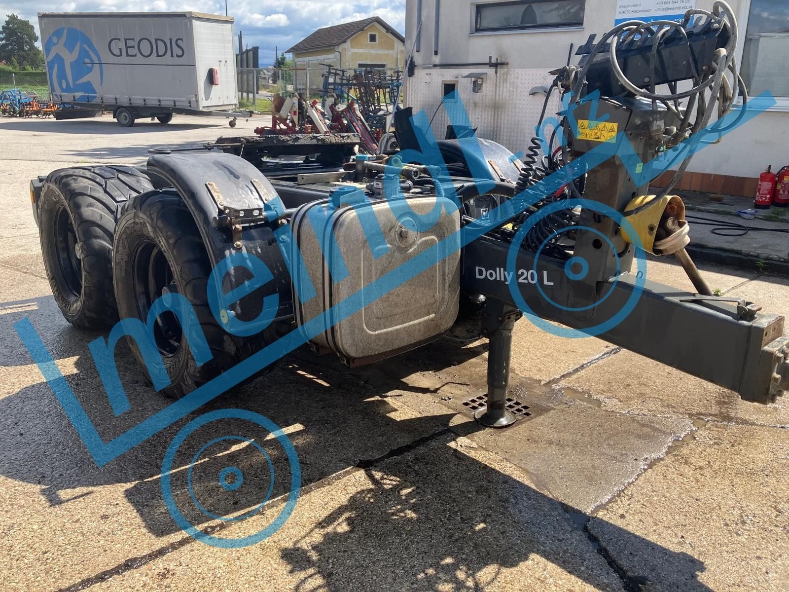 Dollyachse des Typs Krampe Tandem Dolly, Gebrauchtmaschine in Eferding (Bild 7)