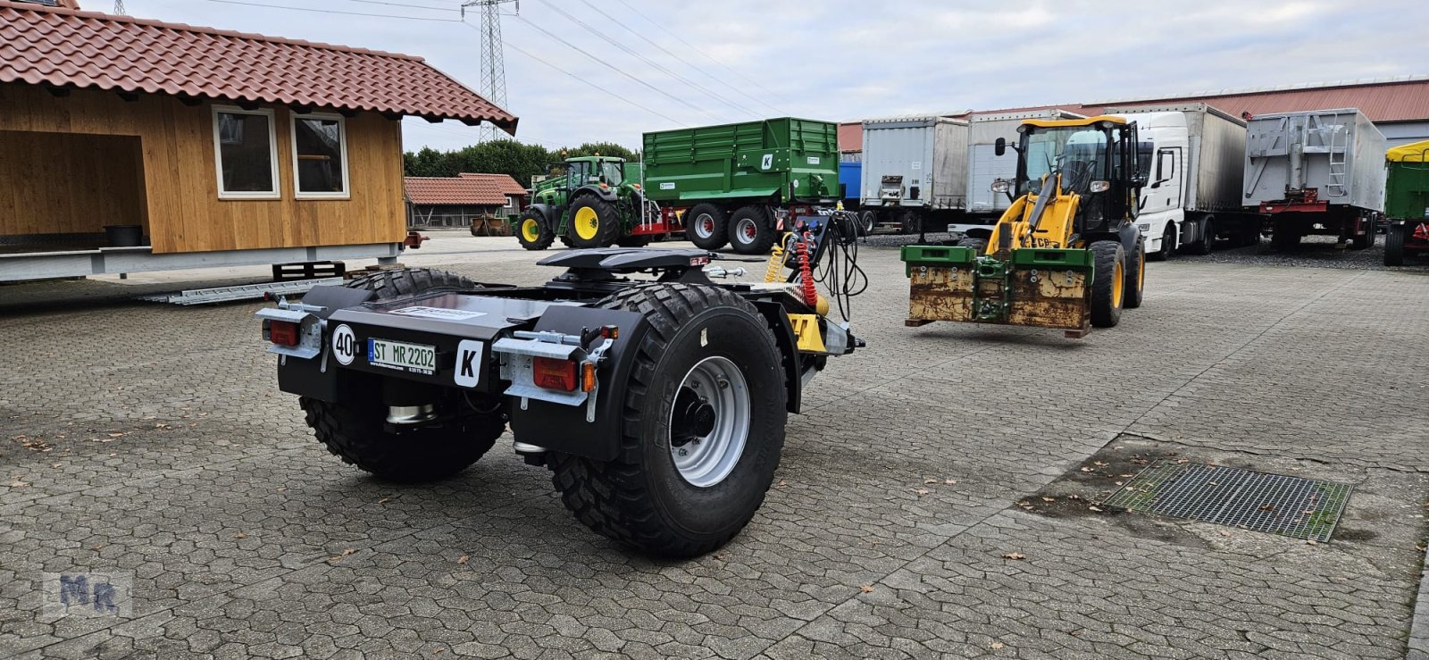 Dollyachse Türe ait Kröger EAD14, Gebrauchtmaschine içinde Greven (resim 5)