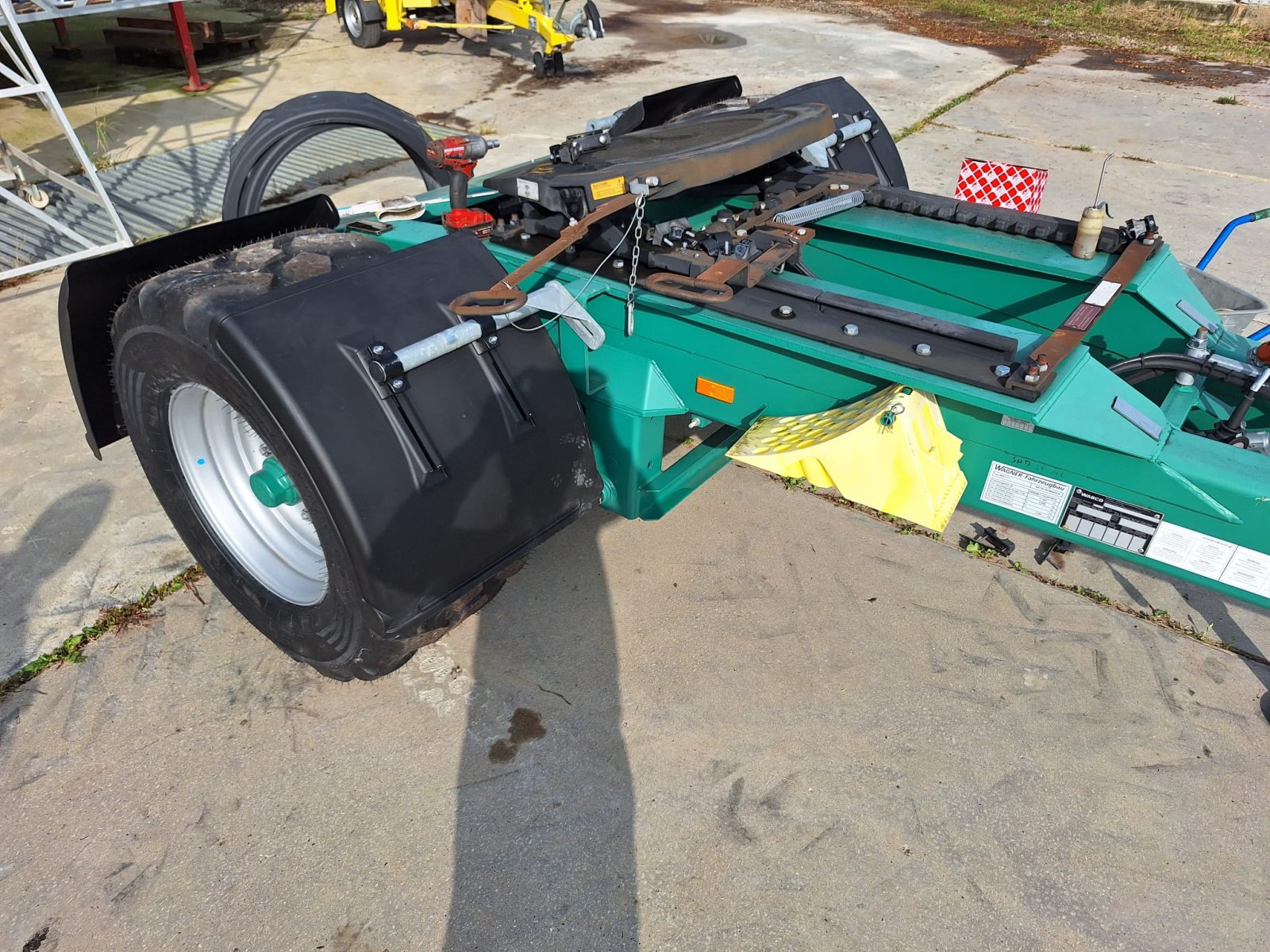 Dollyachse des Typs Schwarzmüller Sonderpreis - Vorführfahrzeug - 14 Tonnen Dollyachse Untersetzachse Kipper Sattelauflieger Anhänger LKW Dolly, Gebrauchtmaschine in Bad Birnbach (Bild 3)