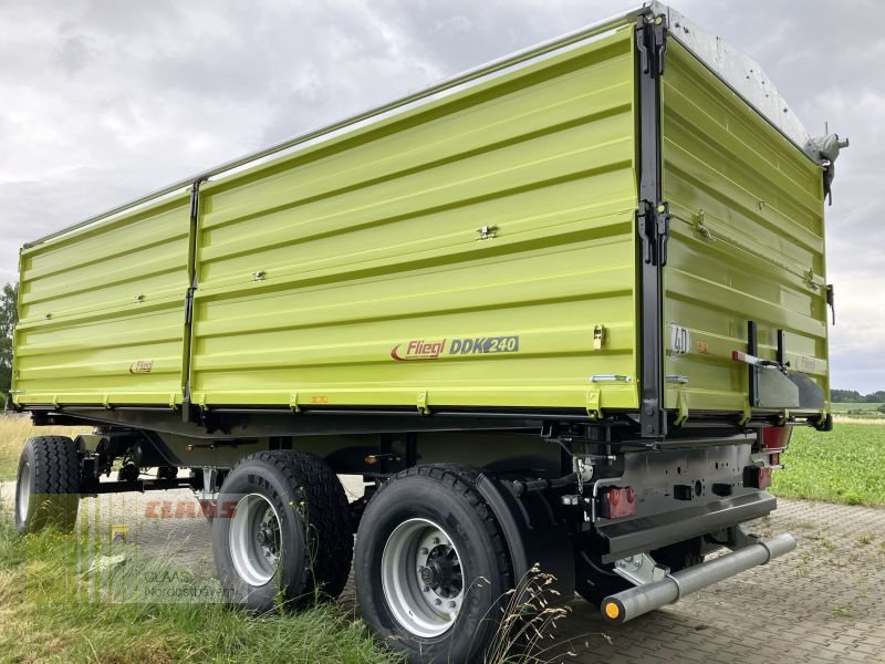 Dreiachskipper del tipo Fliegl DDK 240 FOX REDUZIERT!, Neumaschine en Bad Abbach (Imagen 7)