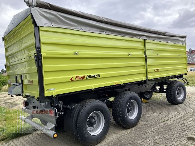 Dreiachskipper del tipo Fliegl DDK 240 FOX REDUZIERT!, Neumaschine en Bad Abbach (Imagen 5)