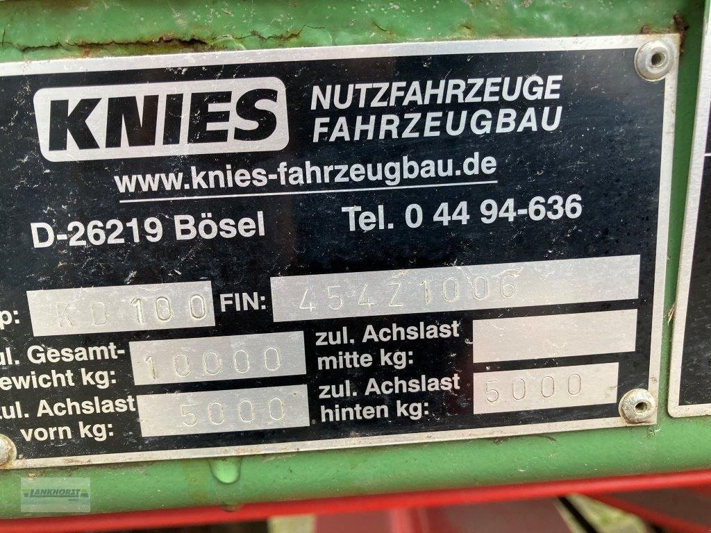 Dreiachskipper typu Knies 3-SEITENKIPPER, Gebrauchtmaschine w Kunde (Zdjęcie 5)