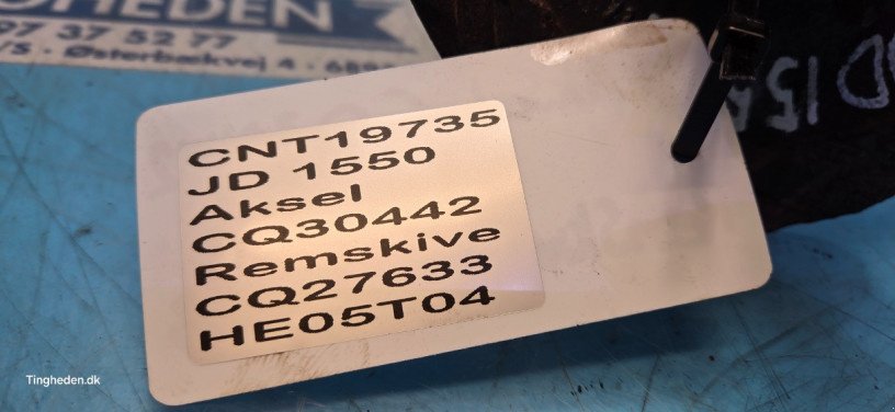 Dreschwerk типа John Deere 1550, Gebrauchtmaschine в Hemmet (Фотография 11)