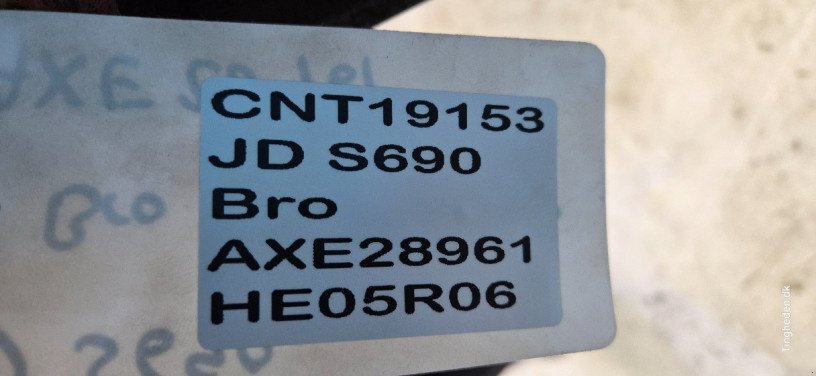 Dreschwerk типа John Deere S690, Gebrauchtmaschine в Hemmet (Фотография 14)