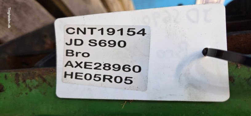 Dreschwerk typu John Deere S690, Gebrauchtmaschine v Hemmet (Obrázek 20)