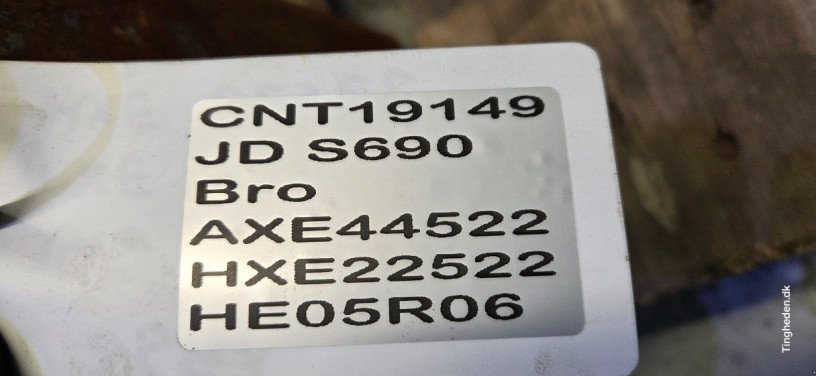 Dreschwerk типа John Deere S690, Gebrauchtmaschine в Hemmet (Фотография 13)