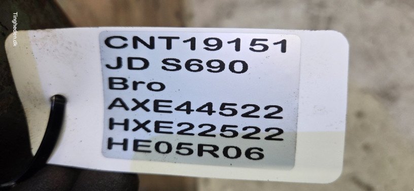 Dreschwerk typu John Deere S690, Gebrauchtmaschine v Hemmet (Obrázek 13)