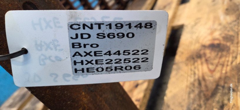 Dreschwerk типа John Deere S690, Gebrauchtmaschine в Hemmet (Фотография 13)