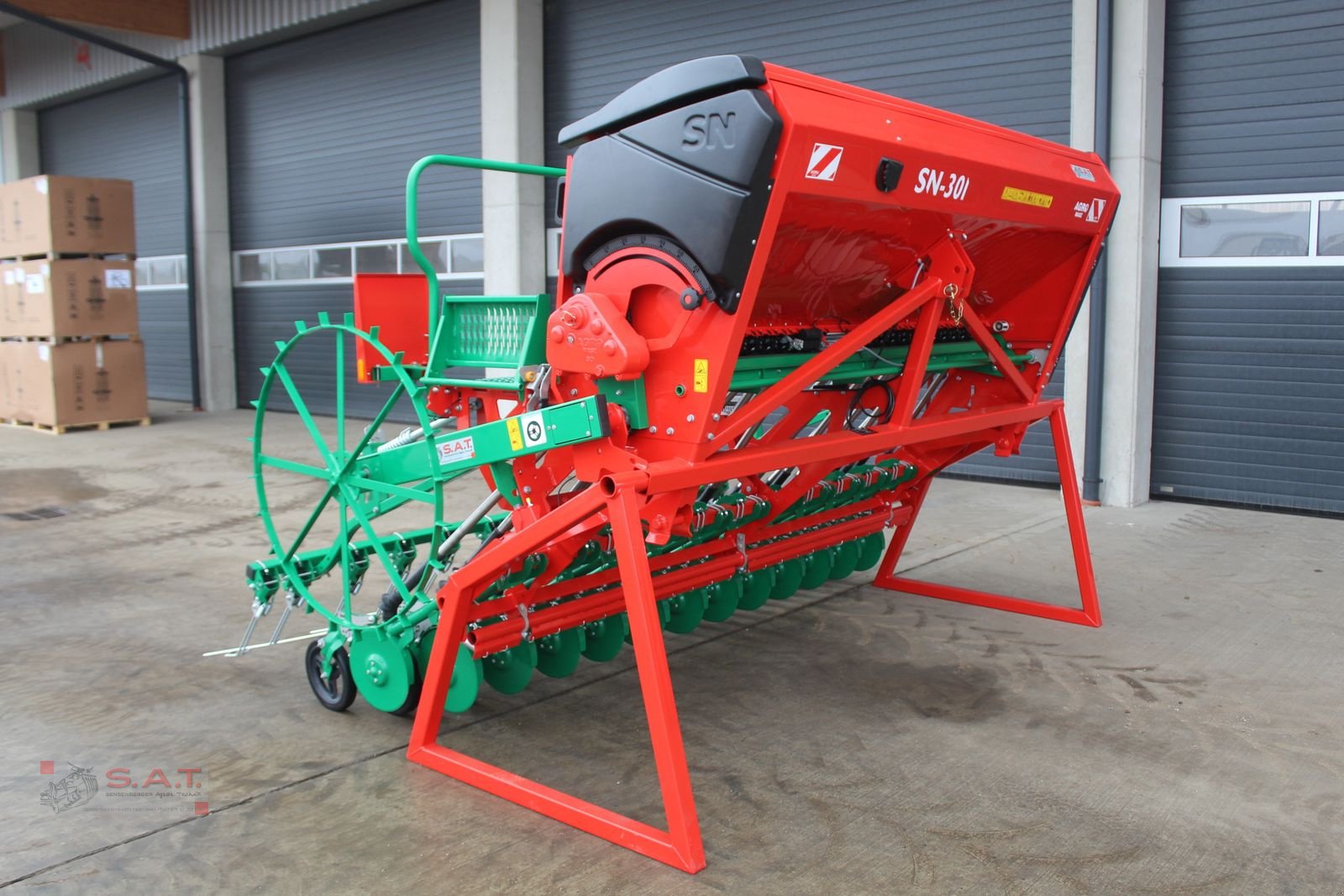 Drillmaschine del tipo Agro-Masz Neues Modell SN 301-Doppelscheibe, Neumaschine In Eberschwang (Immagine 13)