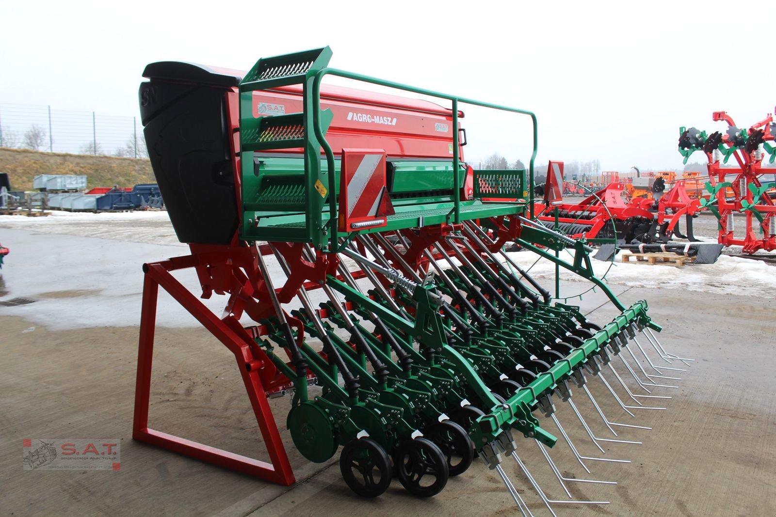 Drillmaschine del tipo Agro-Masz Neues Modell SN 301-Doppelscheibe, Neumaschine In Eberschwang (Immagine 16)