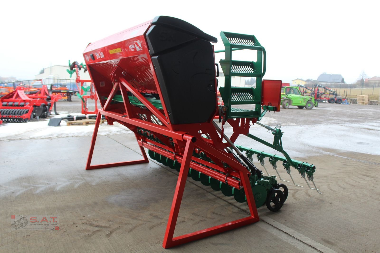 Drillmaschine del tipo Agro-Masz Neues Modell SN 301-Doppelscheibe, Neumaschine In Eberschwang (Immagine 15)