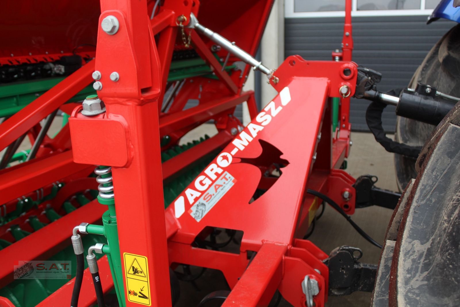 Drillmaschine του τύπου Agro-Masz Neues Modell SR 301-Doppelscheibe, Neumaschine σε Eberschwang (Φωτογραφία 11)