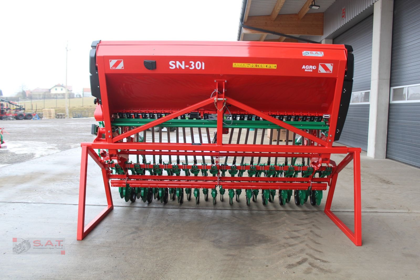 Drillmaschine του τύπου Agro-Masz Neues Modell SR 301-Doppelscheibe, Neumaschine σε Eberschwang (Φωτογραφία 14)