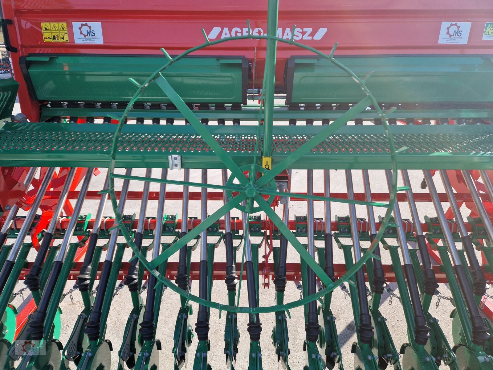 Drillmaschine tipa Agro-Masz SN 301 aufgebaute Sämaschine elektrische Fahrgassenschaltung, Neumaschine u Tiefenbach (Slika 8)