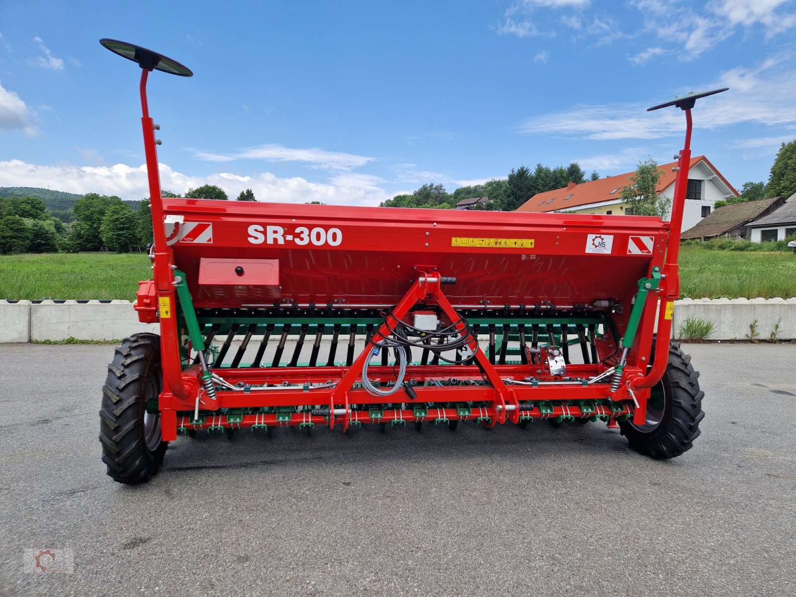 Drillmaschine Türe ait Agro-Masz SR 300 Sämaschine elektrische Fahrgassenschaltung, Neumaschine içinde Tiefenbach (resim 8)