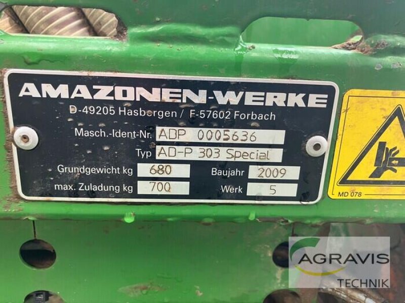 Drillmaschine typu Amazone AD 303 SPECIAL, Gebrauchtmaschine v Fritzlar (Obrázek 13)