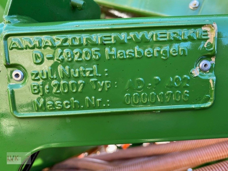 Drillmaschine typu Amazone AD-P 402, Gebrauchtmaschine w Weißenburg (Zdjęcie 7)