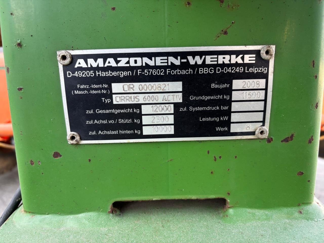 Drillmaschine tip Amazone AMAZONE 6003-2, Gebrauchtmaschine in Bramming (Poză 15)