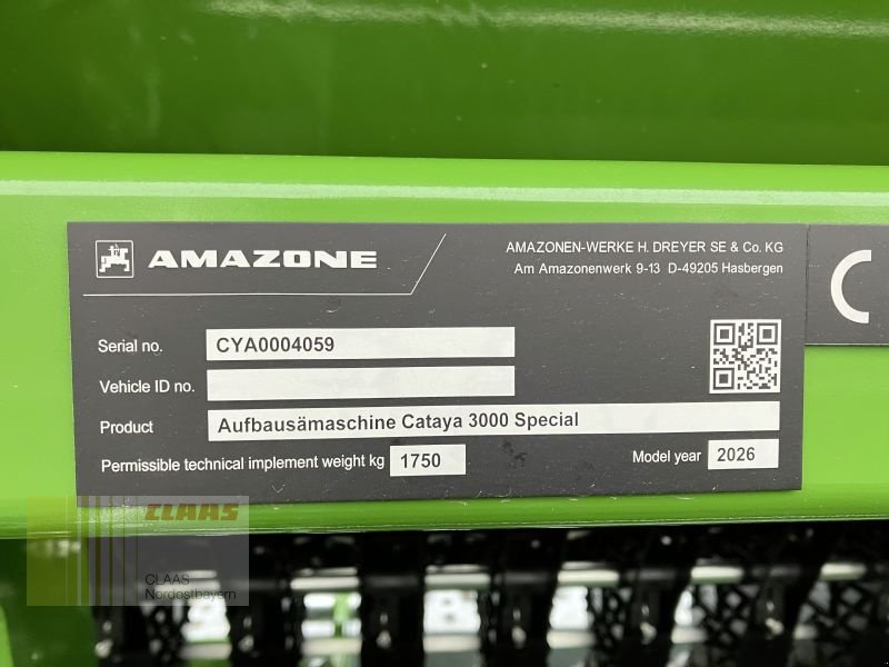 Drillmaschine tip Amazone CATAYA 3000 SPECIAL ECOLINE, Neumaschine in Cham (Poză 26)