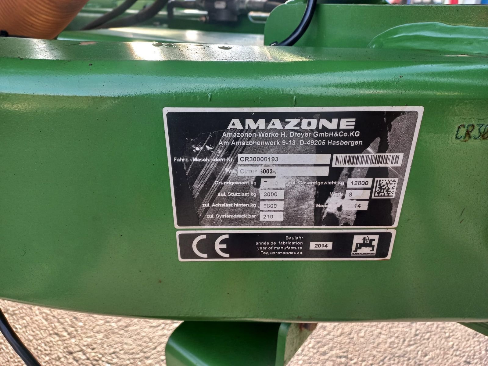 Drillmaschine du type Amazone Cirius 6003-2, Gebrauchtmaschine en Göpfritz (Photo 8)