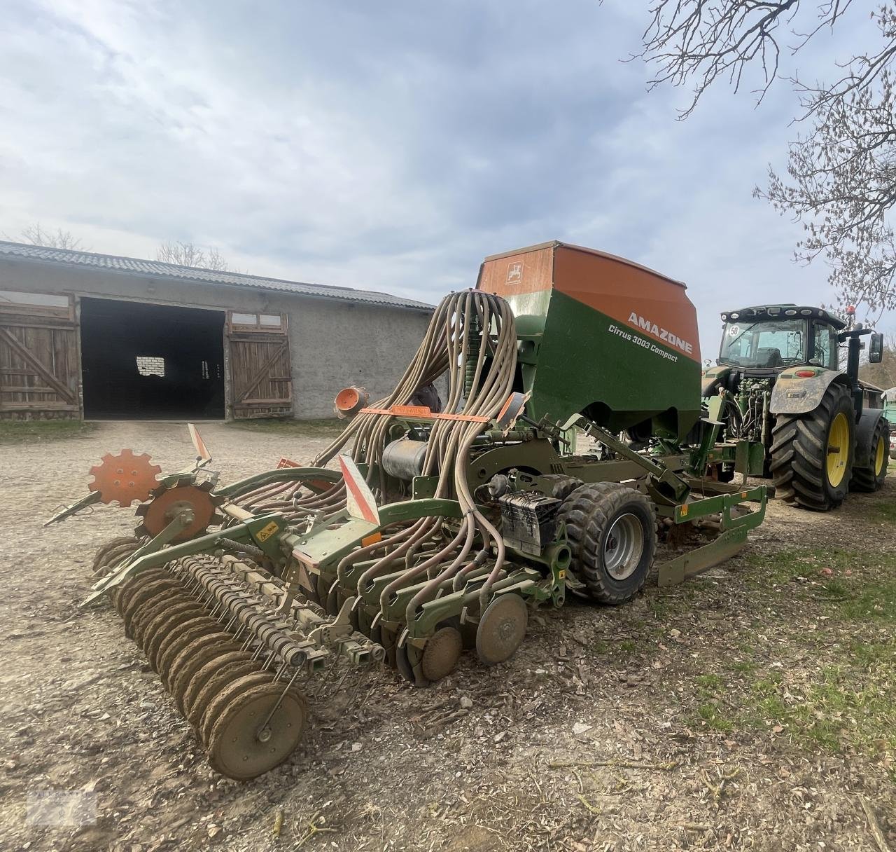 Drillmaschine Türe ait Amazone Cirrus 3003 Compact, Gebrauchtmaschine içinde Pragsdorf (resim 4)