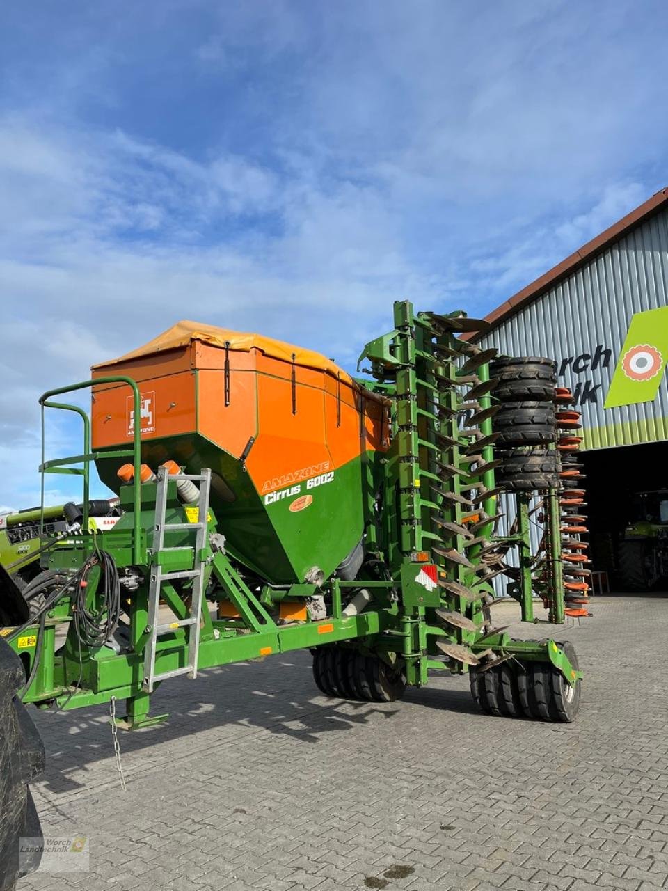 Drillmaschine Türe ait Amazone Cirrus 6002 Special, Gebrauchtmaschine içinde Schora (resim 1)