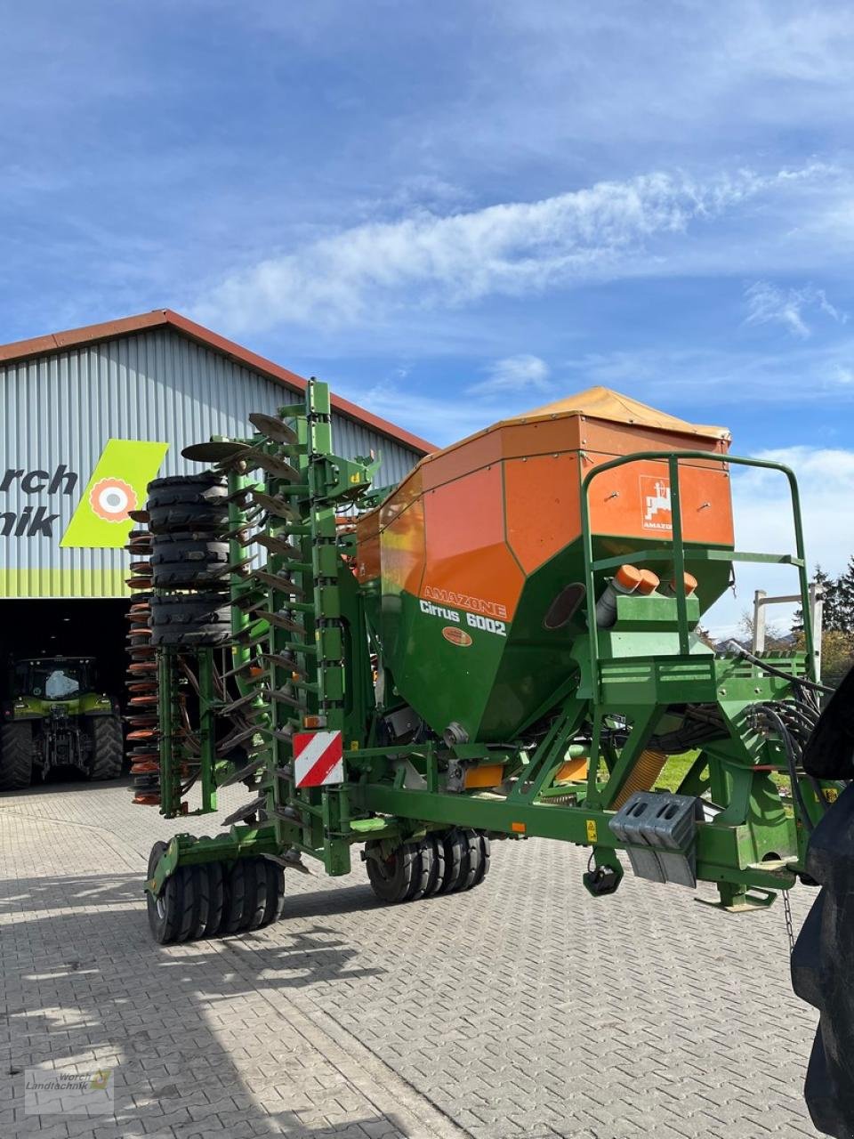 Drillmaschine Türe ait Amazone Cirrus 6002 Special, Gebrauchtmaschine içinde Schora (resim 2)