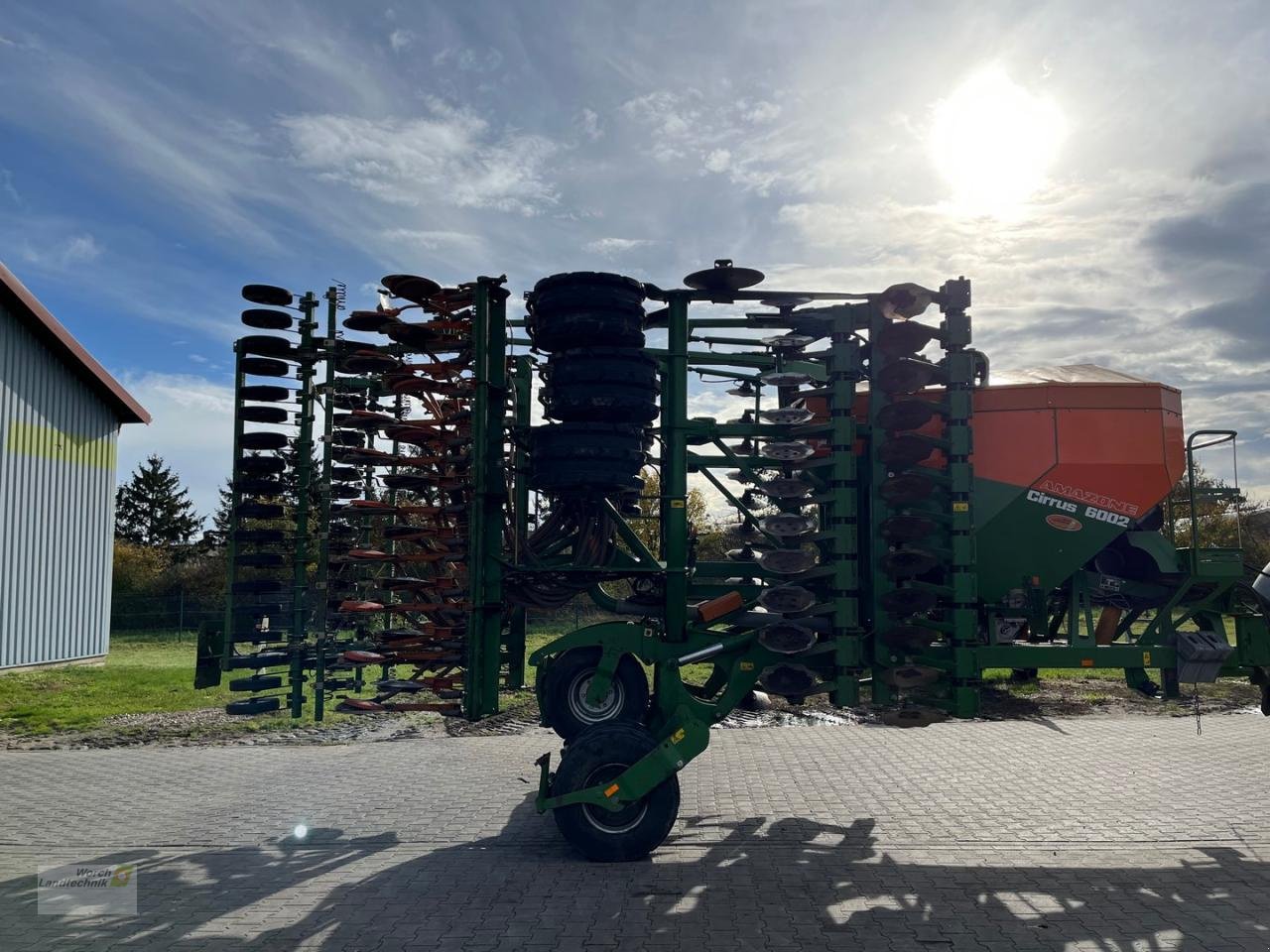 Drillmaschine Türe ait Amazone Cirrus 6002 Special, Gebrauchtmaschine içinde Schora (resim 3)