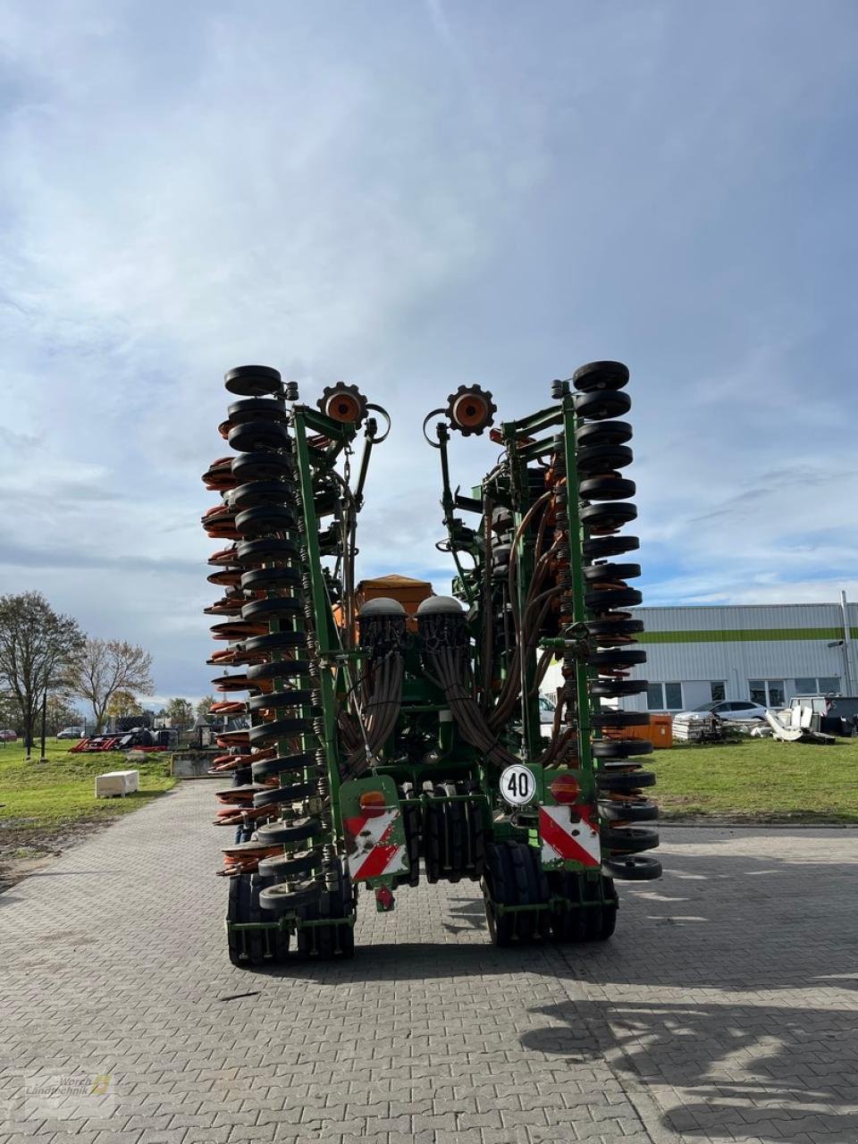 Drillmaschine Türe ait Amazone Cirrus 6002 Special, Gebrauchtmaschine içinde Schora (resim 5)