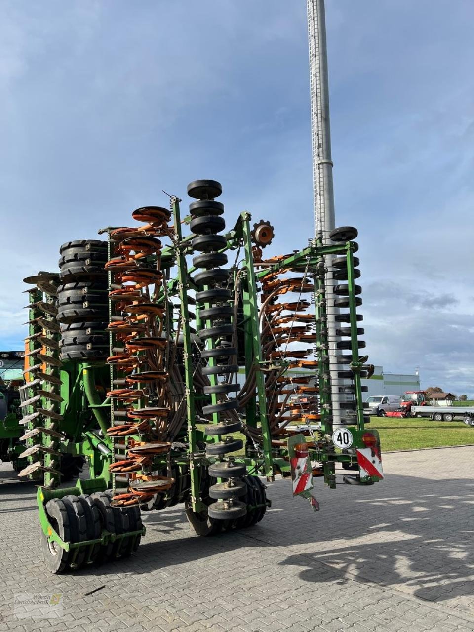 Drillmaschine Türe ait Amazone Cirrus 6002 Special, Gebrauchtmaschine içinde Schora (resim 7)