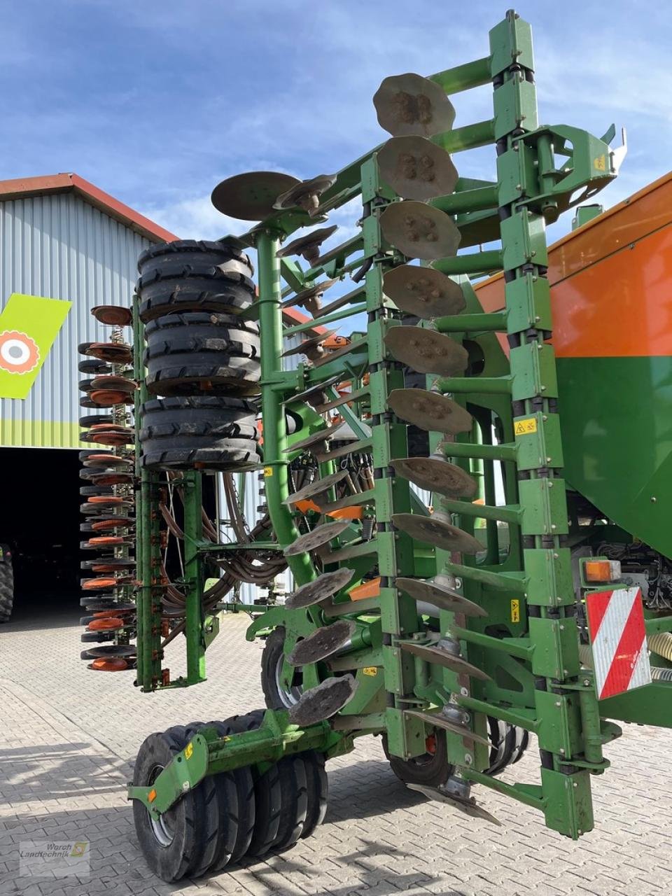 Drillmaschine Türe ait Amazone Cirrus 6002 Special, Gebrauchtmaschine içinde Schora (resim 8)