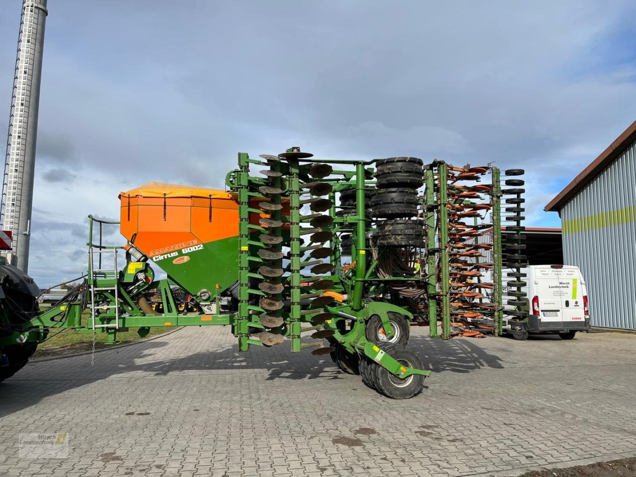 Drillmaschine Türe ait Amazone Cirrus 6002 Special, Gebrauchtmaschine içinde Schora (resim 9)