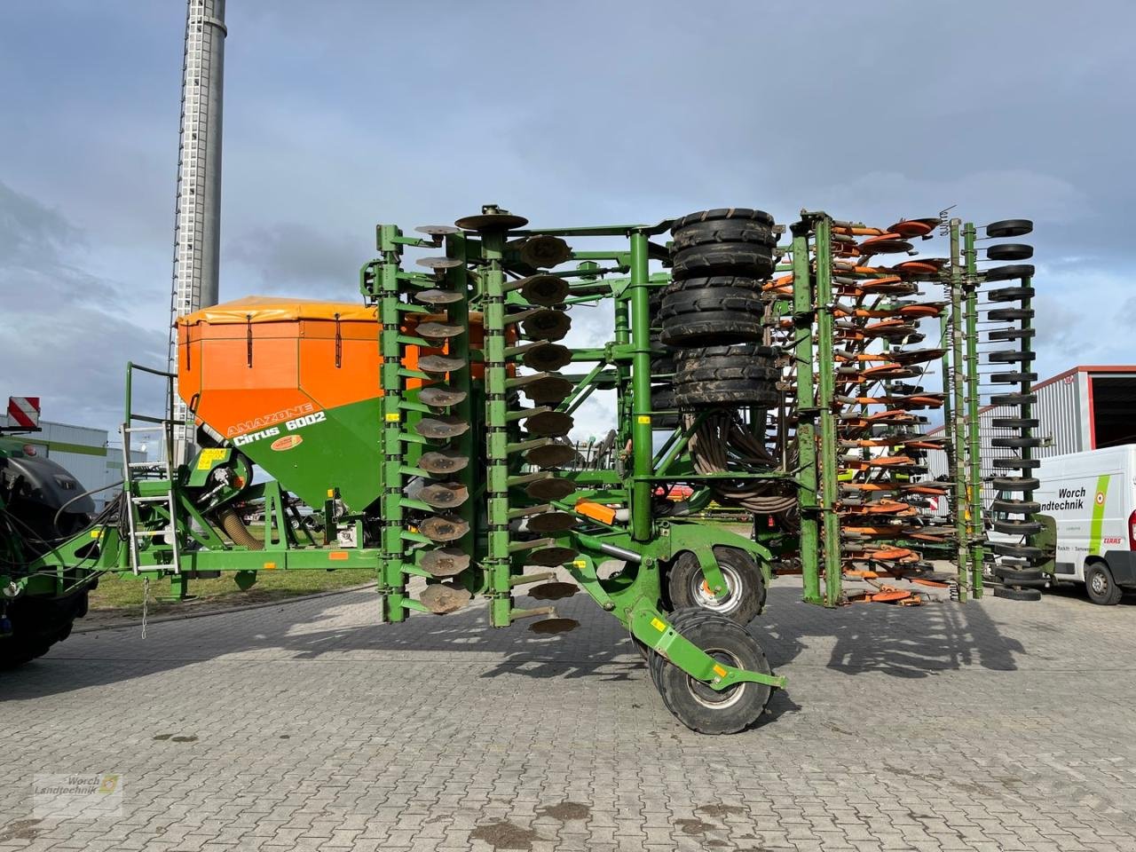 Drillmaschine Türe ait Amazone Cirrus 6002 Special, Gebrauchtmaschine içinde Schora (resim 10)