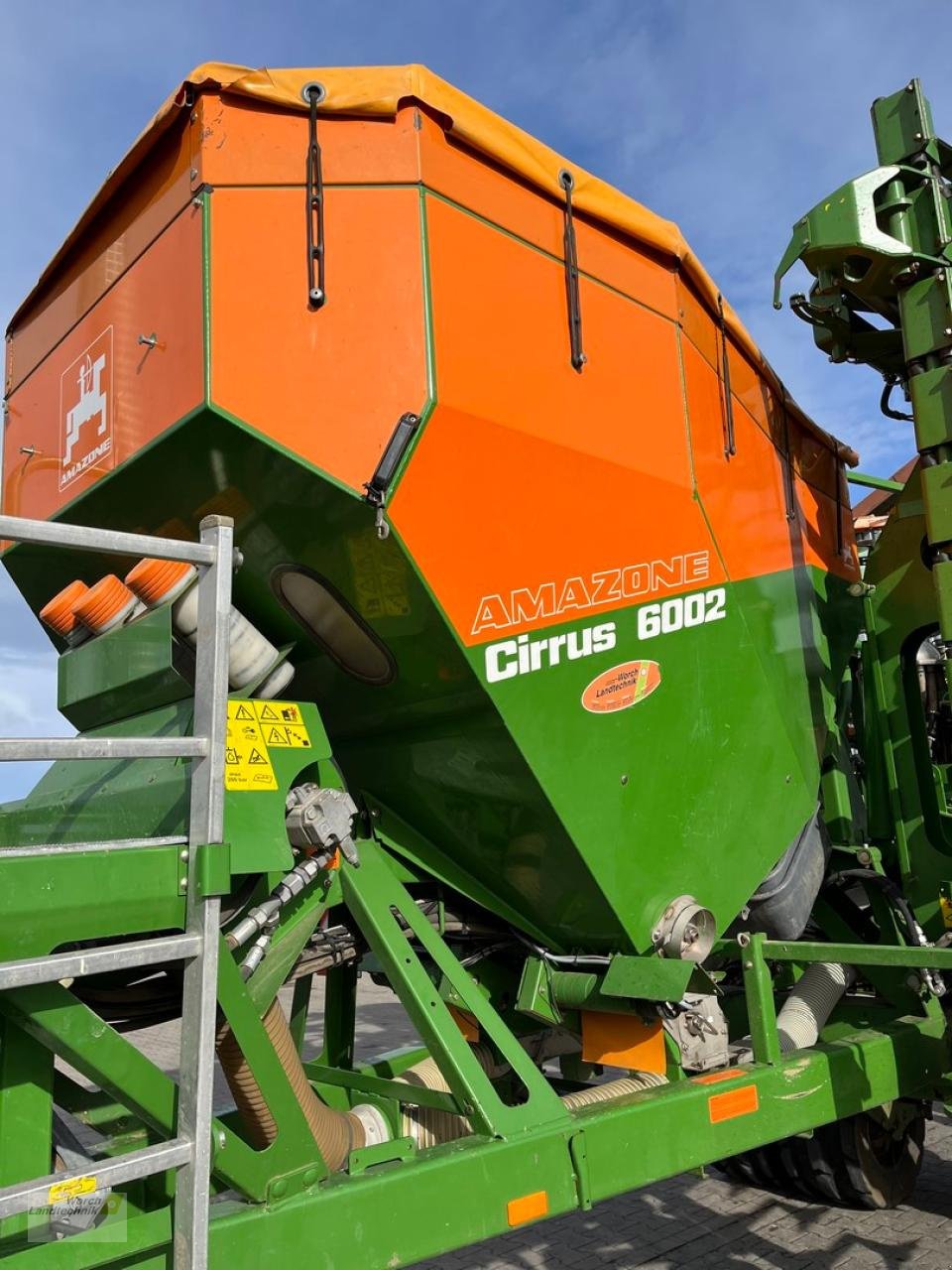 Drillmaschine Türe ait Amazone Cirrus 6002 Special, Gebrauchtmaschine içinde Schora (resim 11)