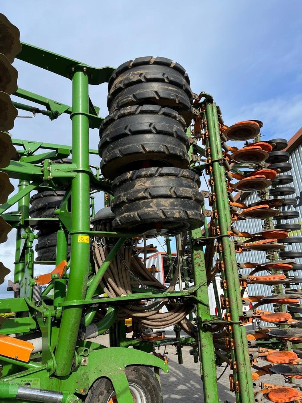 Drillmaschine Türe ait Amazone Cirrus 6002 Special, Gebrauchtmaschine içinde Schora (resim 13)