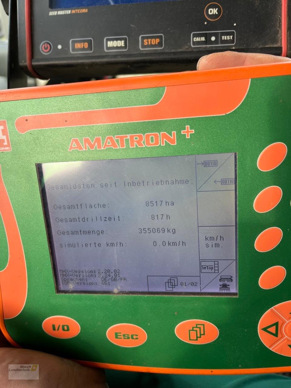 Drillmaschine Türe ait Amazone Cirrus 6002 Special, Gebrauchtmaschine içinde Schora (resim 15)