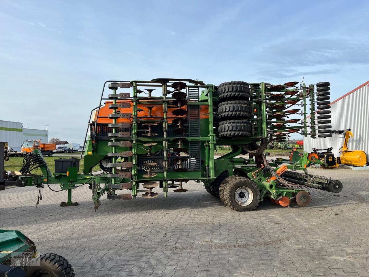 Drillmaschine Türe ait Amazone Cirrus 6003-2, Gebrauchtmaschine içinde Schora (resim 4)