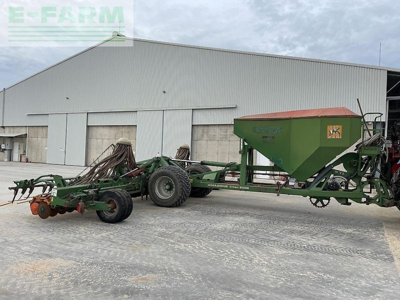 Drillmaschine Türe ait Amazone citan 9000, Gebrauchtmaschine içinde SZEGED (resim 8)