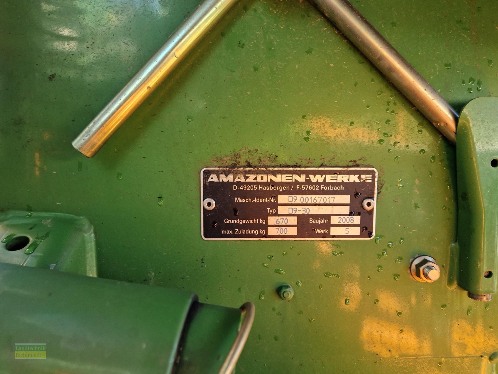 Drillmaschine Türe ait Amazone D9-30, Gebrauchtmaschine içinde Ehekirchen (resim 10)