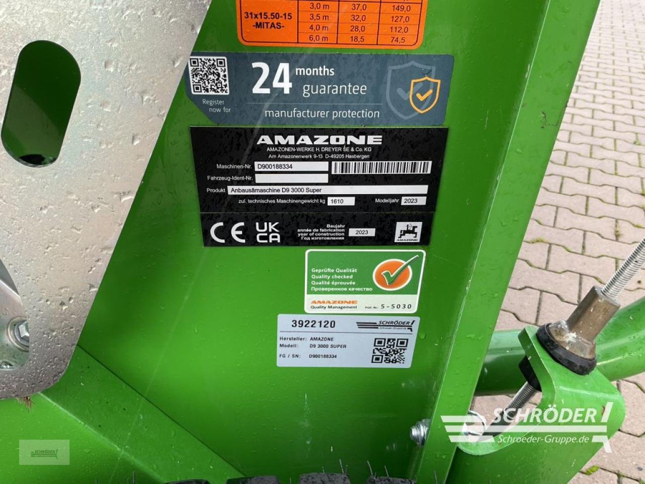 Drillmaschine des Typs Amazone D9 3000 SUPER, Neumaschine in Holdorf (Bild 13)