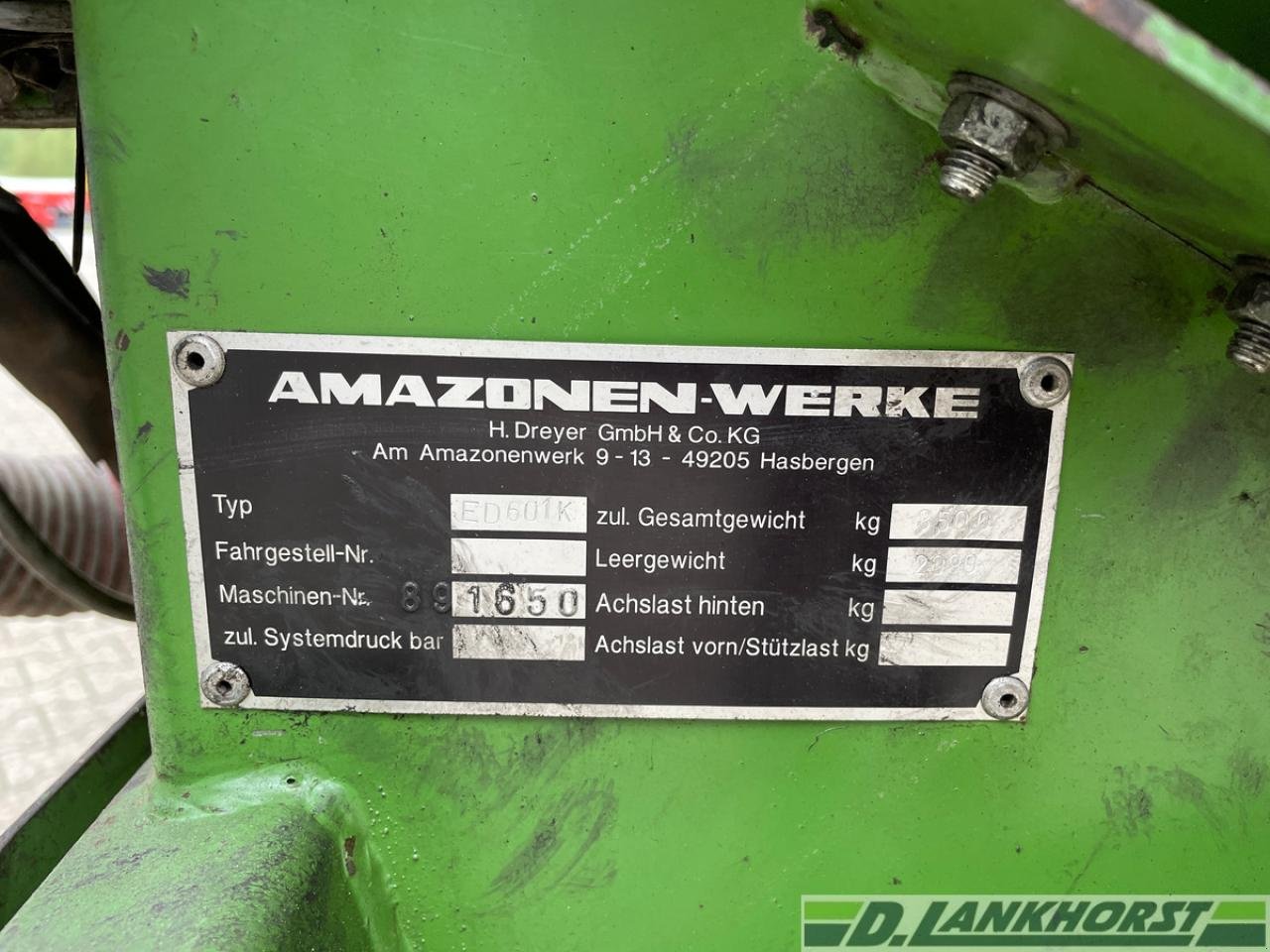Drillmaschine типа Amazone ED 601-K, Gebrauchtmaschine в Neuenhaus (Фотография 22)