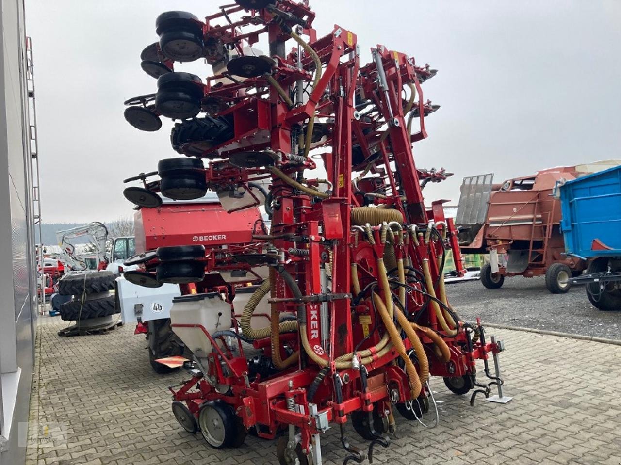 Drillmaschine des Typs Becker Aeromat HKT 12 DTE, Gebrauchtmaschine in Neuhof - Dorfborn (Bild 3)