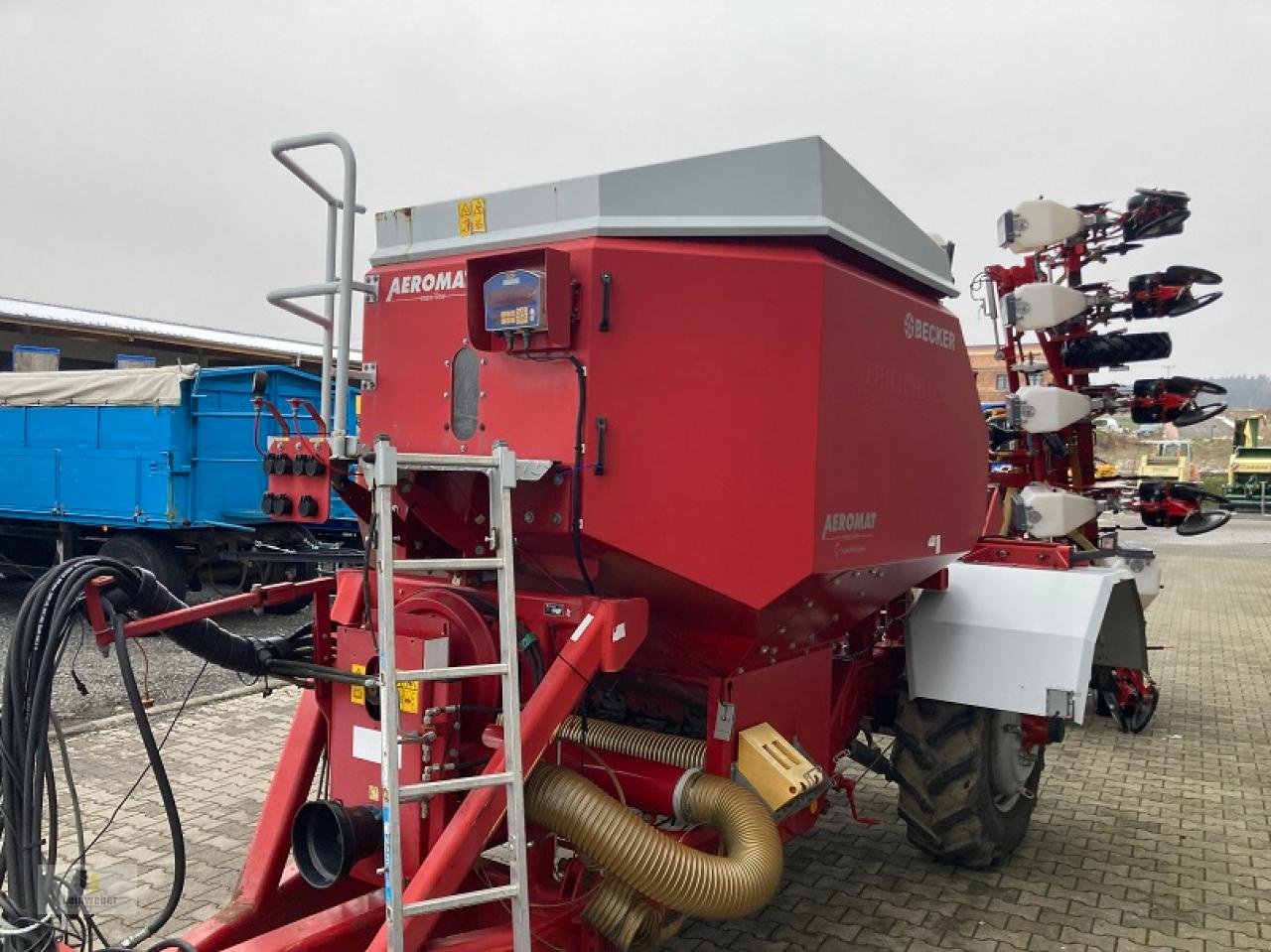 Drillmaschine des Typs Becker Aeromat HKT 12 DTE, Gebrauchtmaschine in Neuhof - Dorfborn (Bild 7)