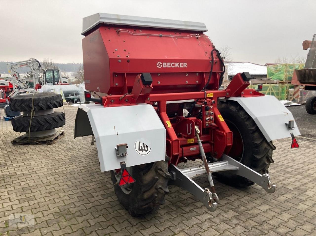 Drillmaschine des Typs Becker Aeromat HKT 12 DTE, Gebrauchtmaschine in Neuhof - Dorfborn (Bild 9)