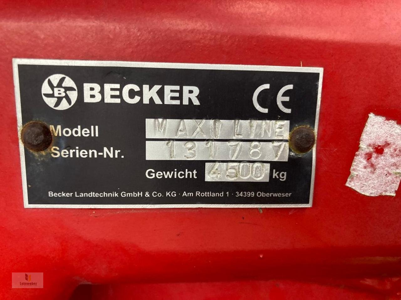 Drillmaschine des Typs Becker Aeromat HKT 12 DTE, Gebrauchtmaschine in Neuhof - Dorfborn (Bild 12)