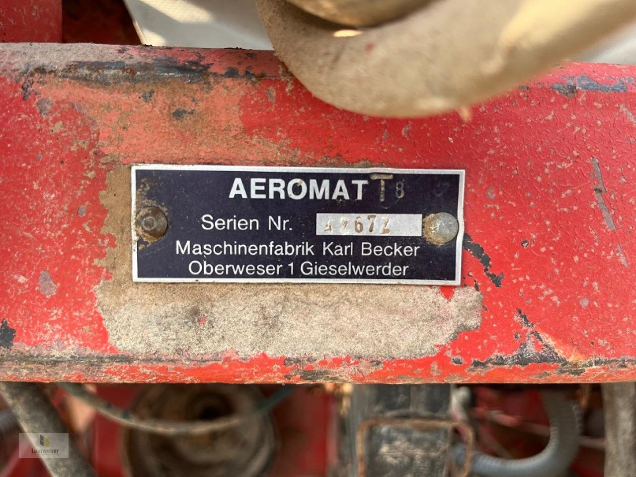 Drillmaschine typu Becker Aeromat T 8, Gebrauchtmaschine v Neuhof - Dorfborn (Obrázek 7)