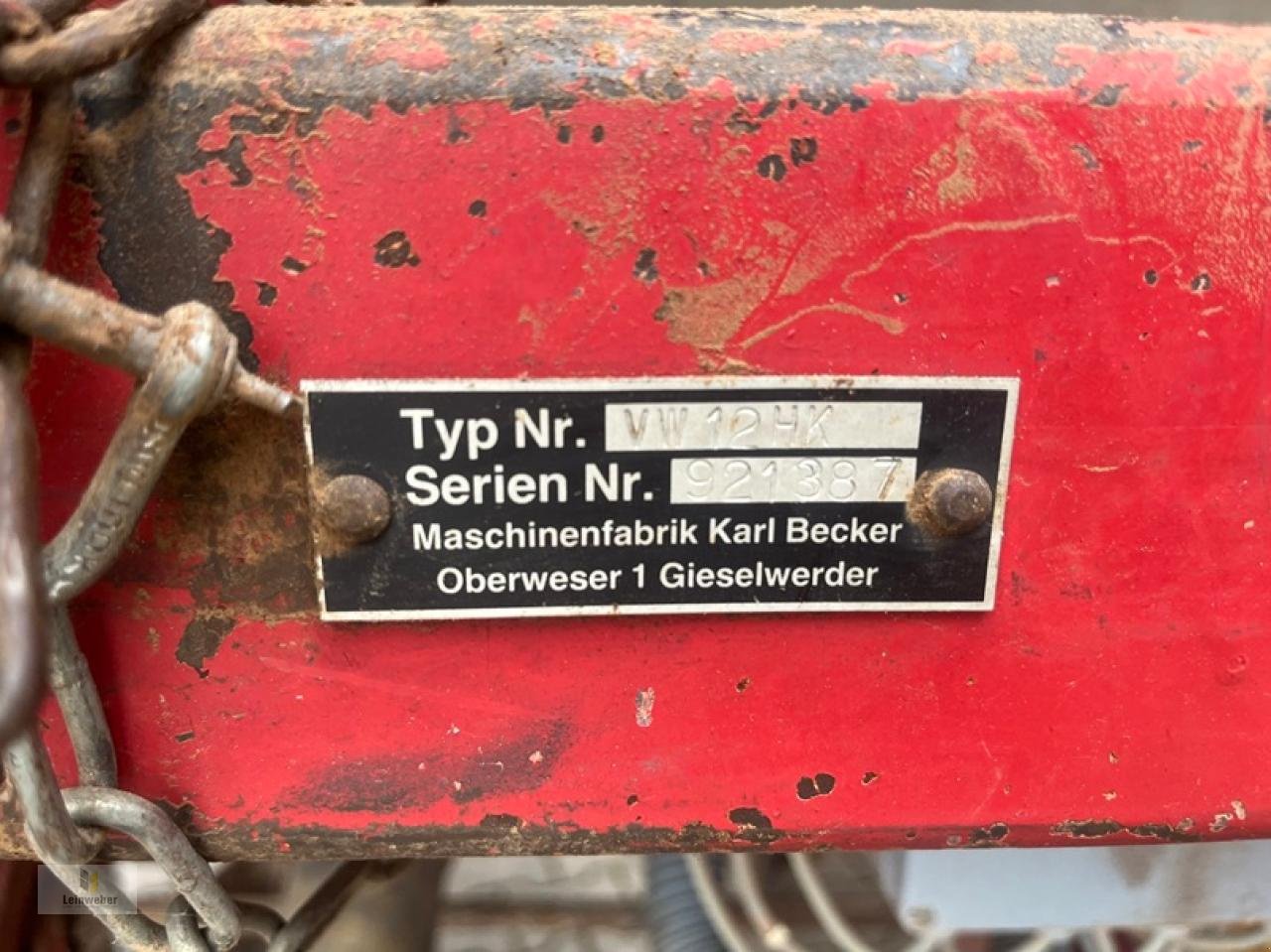 Drillmaschine del tipo Becker Aeromat VW 12 HK, Gebrauchtmaschine In Neuhof - Dorfborn (Immagine 8)