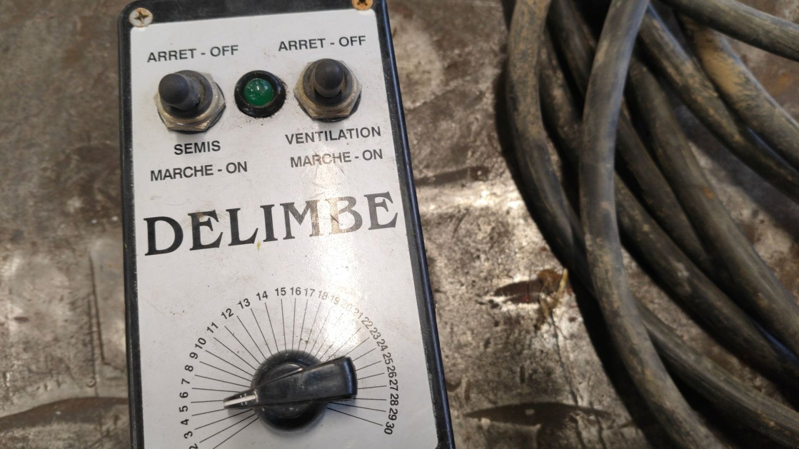 Drillmaschine typu Delimbe T18 Spreder til efterafgrøder, Gebrauchtmaschine v Egtved (Obrázek 7)