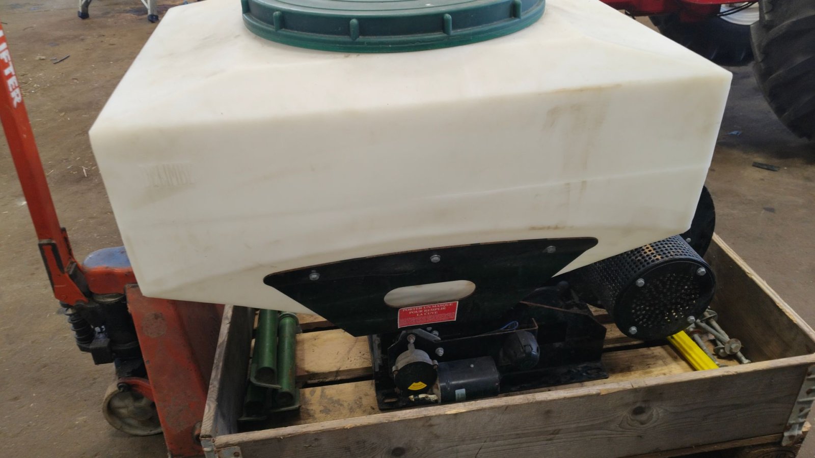 Drillmaschine typu Delimbe T18 Spreder til efterafgrøder, Gebrauchtmaschine v Egtved (Obrázek 1)